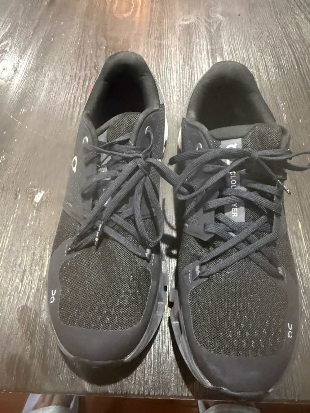 ON Running CloudFlyer Lightweight Black Running Shoes